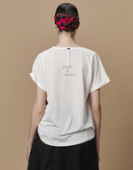 Load image into Gallery viewer, Hope pink floral t-shirt
