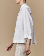 Load image into Gallery viewer, &quot;In honour of&quot; Ivory shirt jacket
