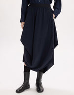 Load image into Gallery viewer, topple navy skirt

