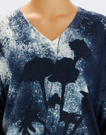 Load image into Gallery viewer, Amuse navy sweater
