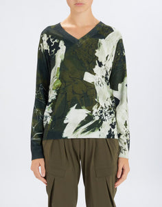 Amuse green sweater