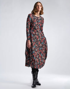 At-length floral dress