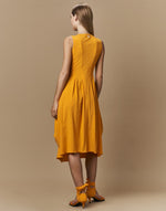 Load image into Gallery viewer, At length yellow dress
