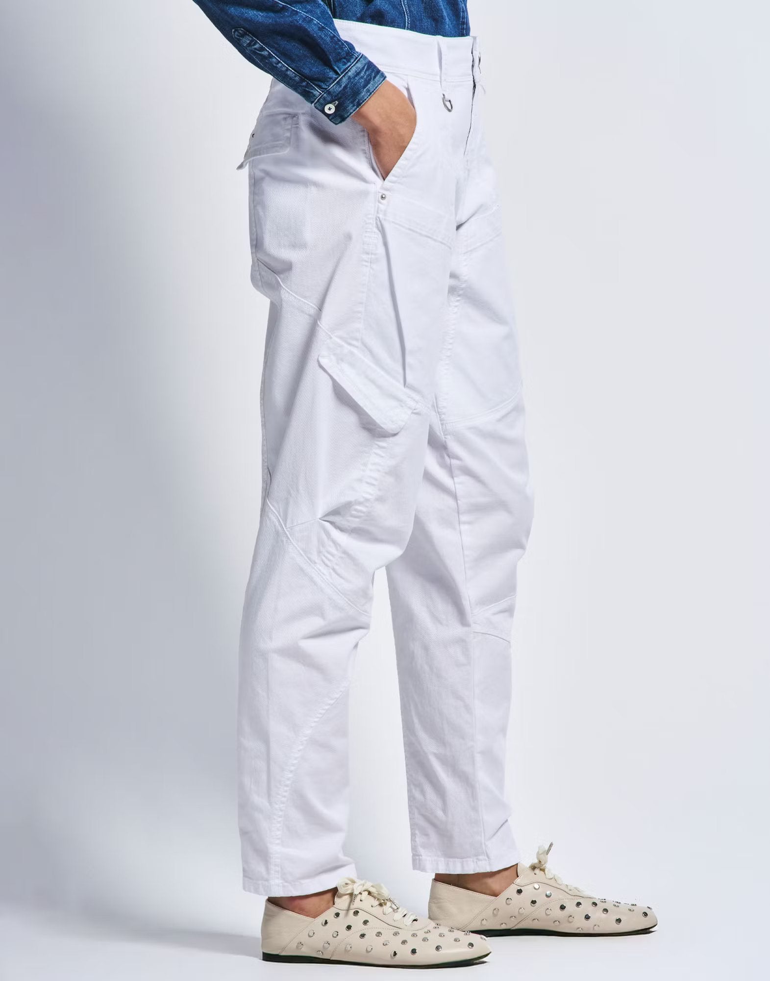 Bravery white pants