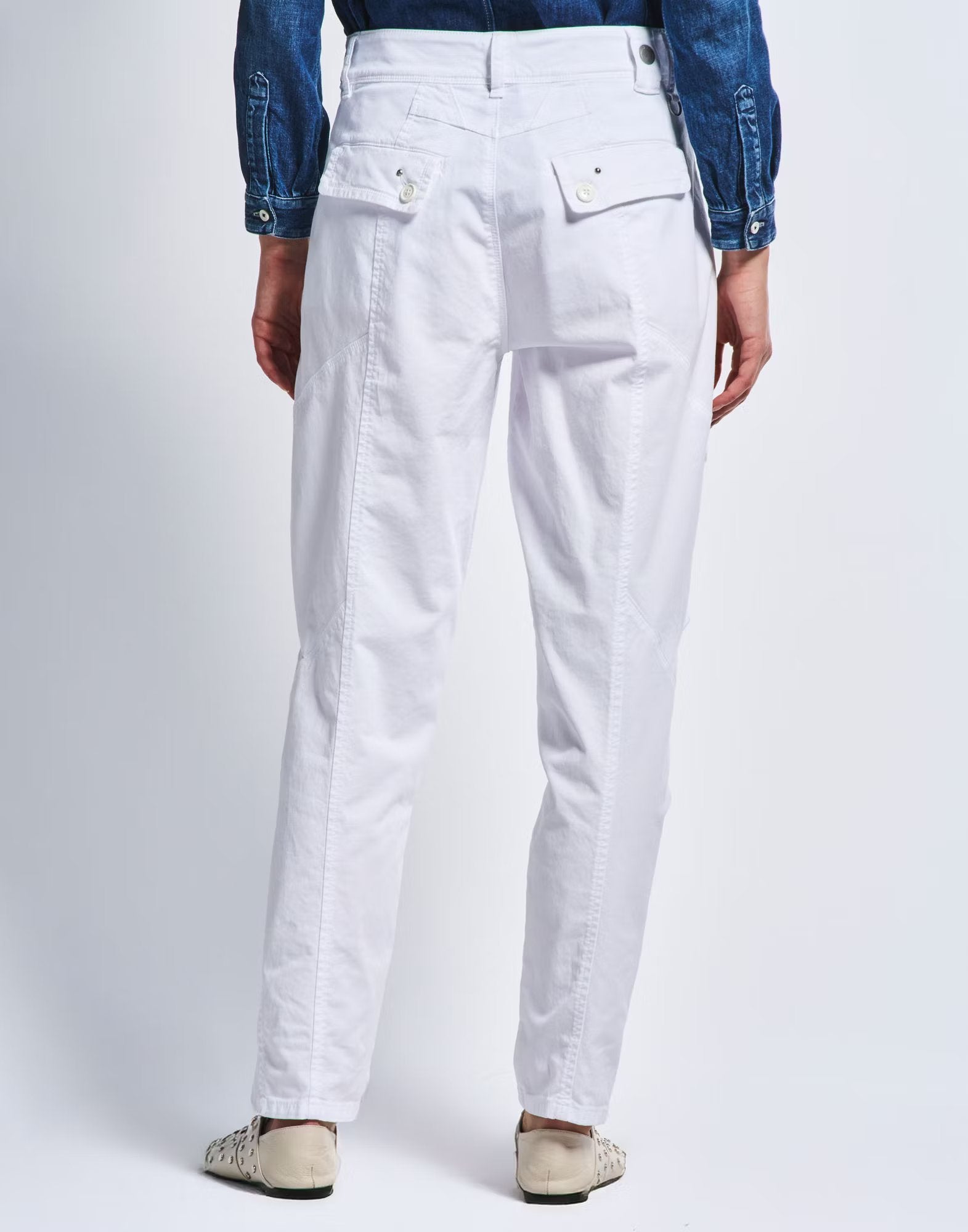 Bravery white pants