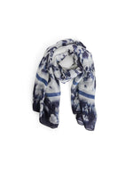 Load image into Gallery viewer, Doillon blue scarf
