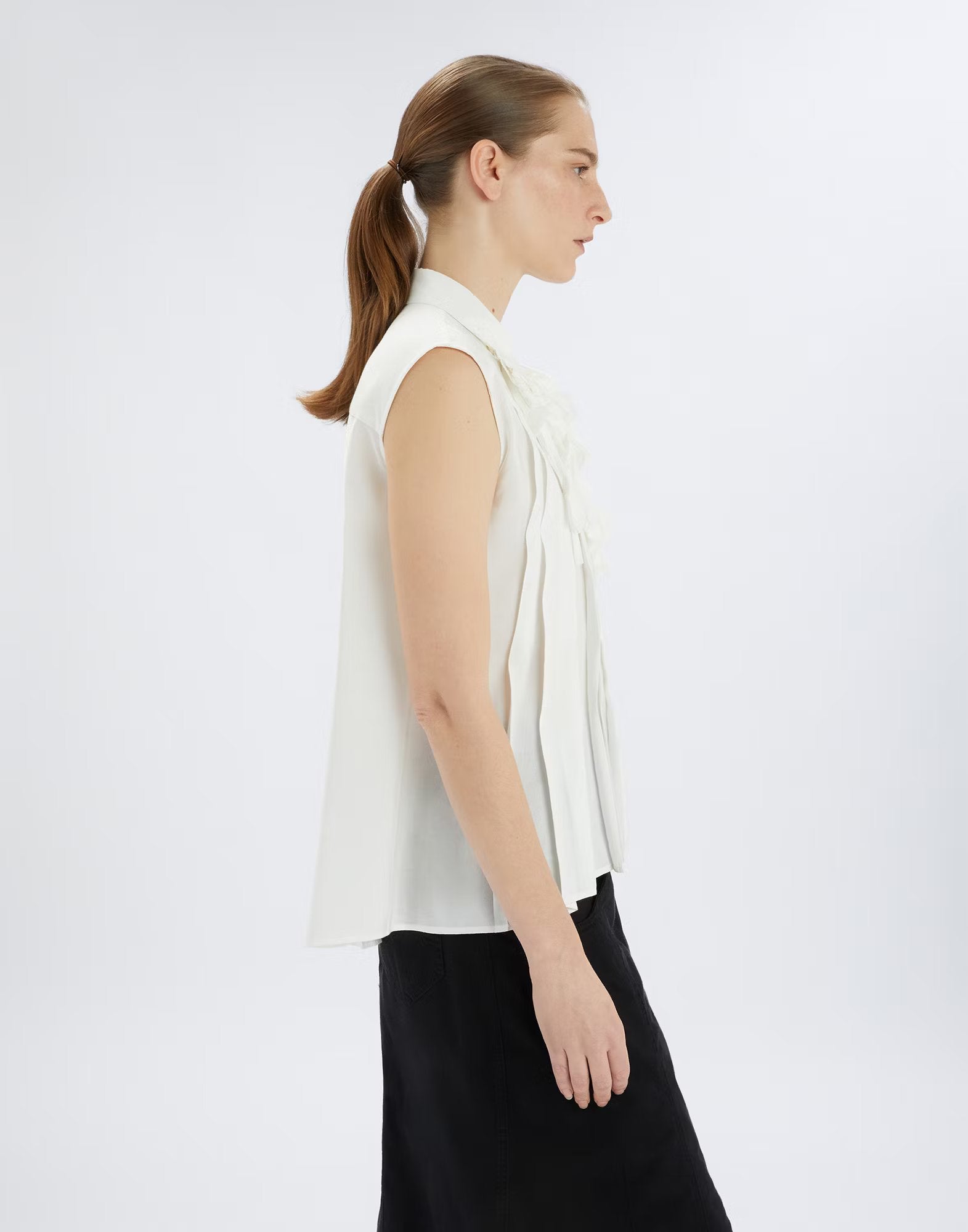Doodle white top