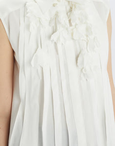 Doodle white top