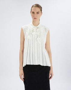 Doodle white top