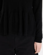 Load image into Gallery viewer, Draw up black sweater
