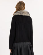 Load image into Gallery viewer, Flick black cardigan
