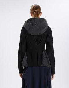 Freize black cardigan