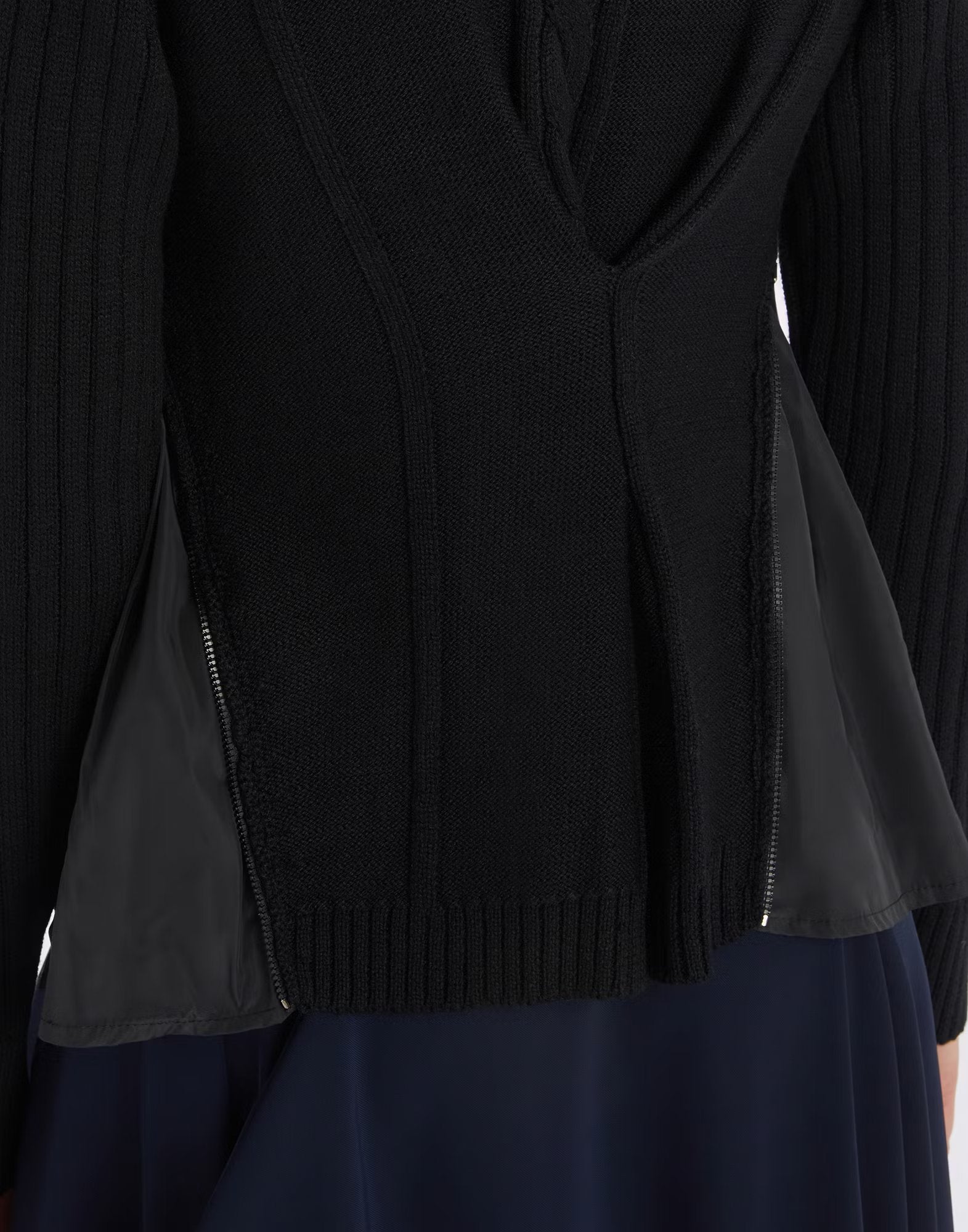 Freize black cardigan