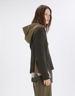 Load image into Gallery viewer, Freize green cardigan
