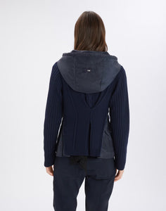 Freize navy cardigan