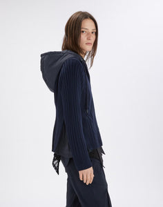 Freize navy cardigan