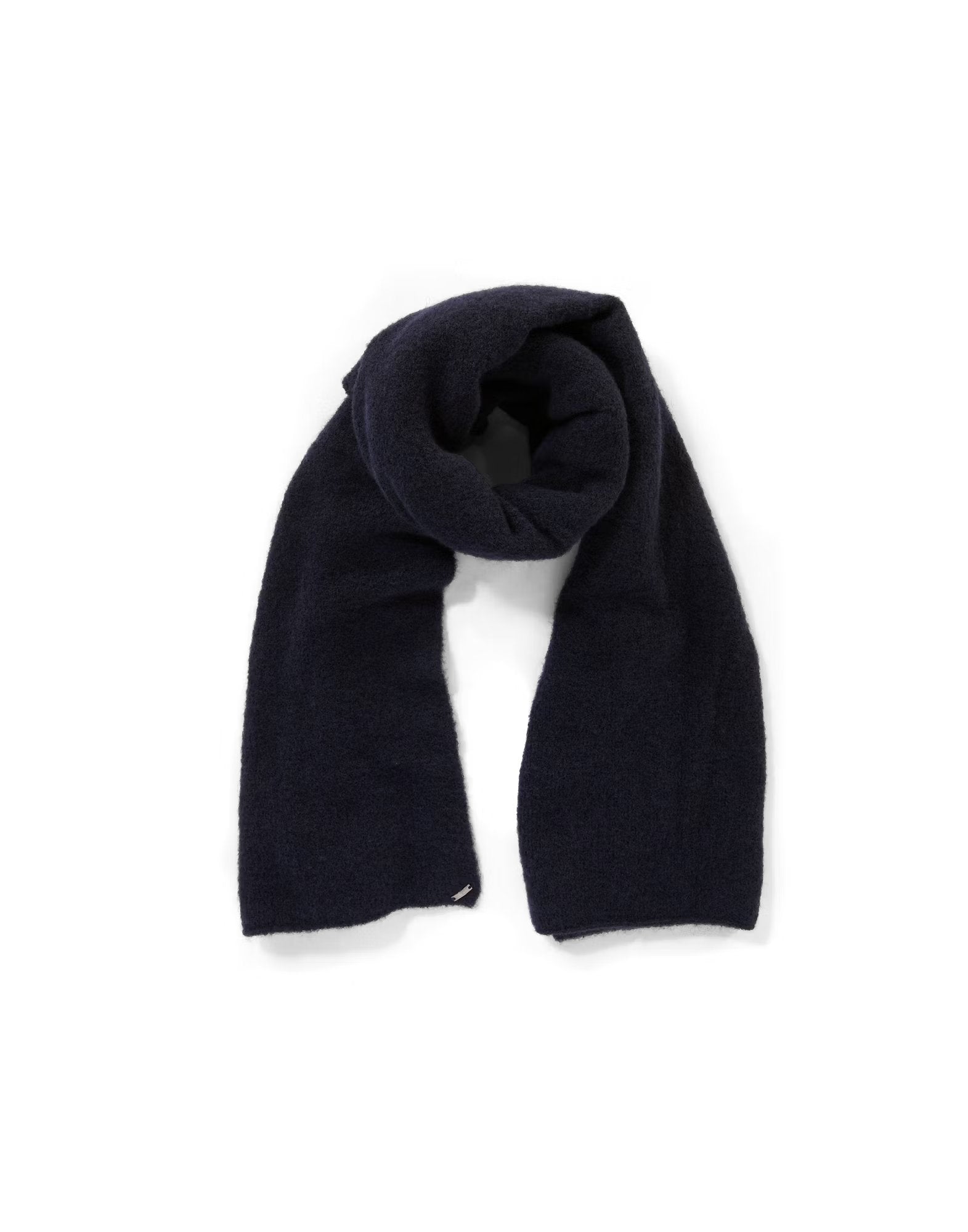 Frosty navy scarf