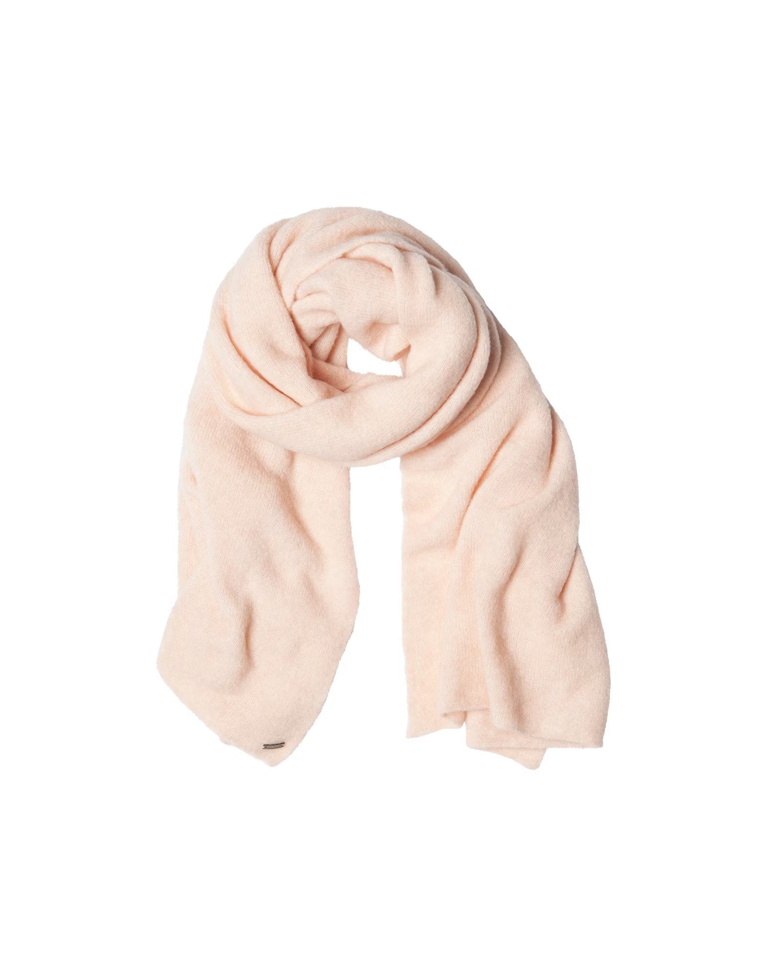 Frosty pink scarf