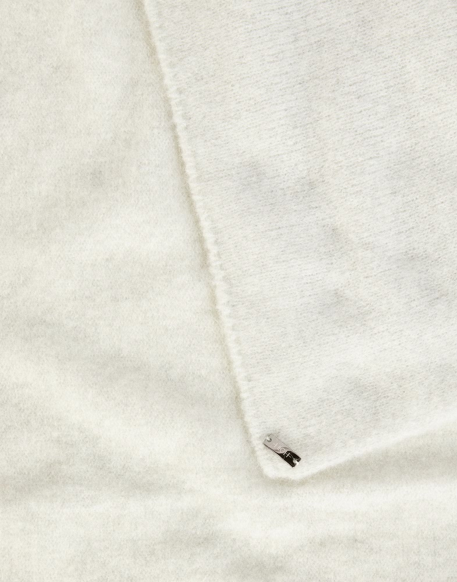 Frosty white scarves
