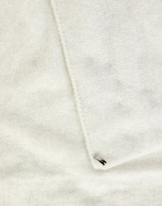 Frosty white scarves