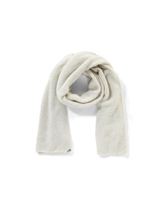 Frosty white scarves