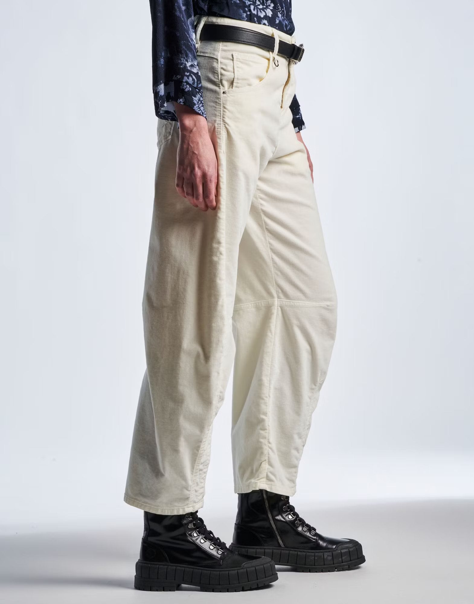 Happily Ivory trousers