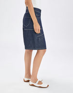 Load image into Gallery viewer, Hitcher denim bermuda shorts
