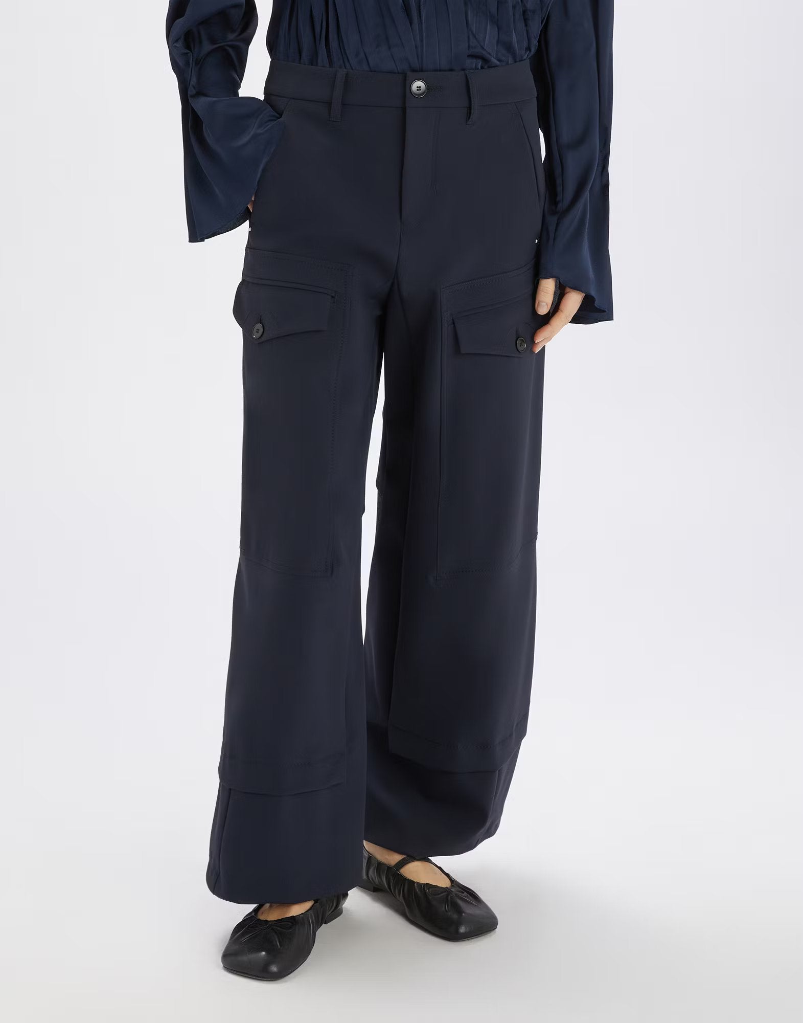 Lurk navy trousers