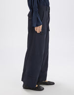 Load image into Gallery viewer, Lurk navy trousers
