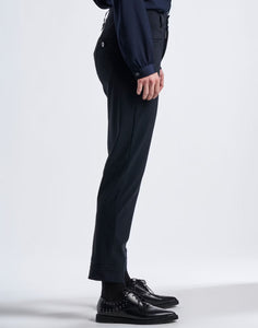 Meddle navy trousers