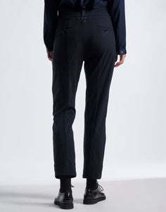 Meddle navy trousers