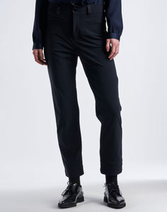 Meddle navy trousers