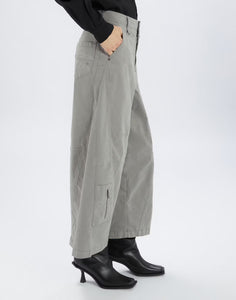 Out run grey trousers