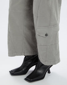 Out run grey trousers
