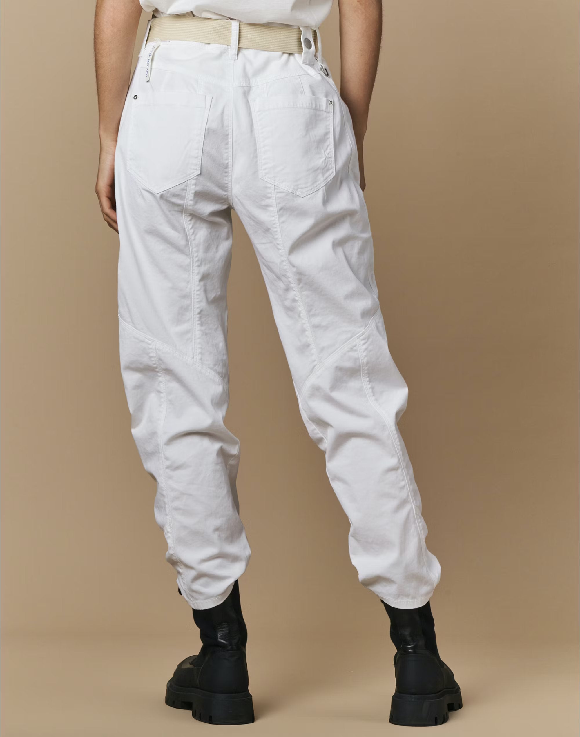 Pulsate ivory trousers