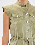 Load image into Gallery viewer, Raise up sleeveless jacket

