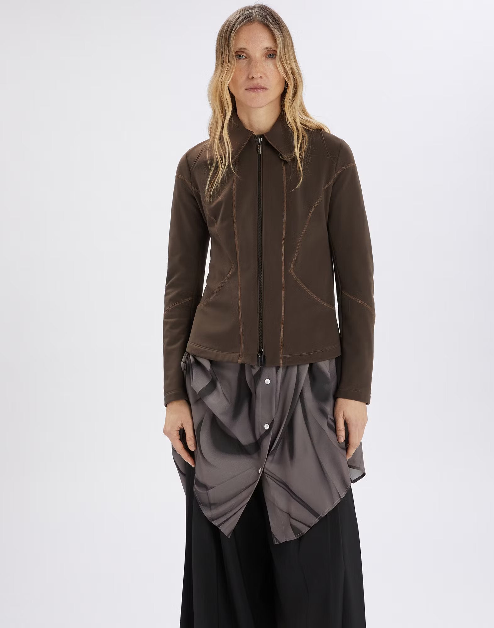 Sarouel brown jacket