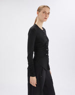 Load image into Gallery viewer, Sashai black cardigan
