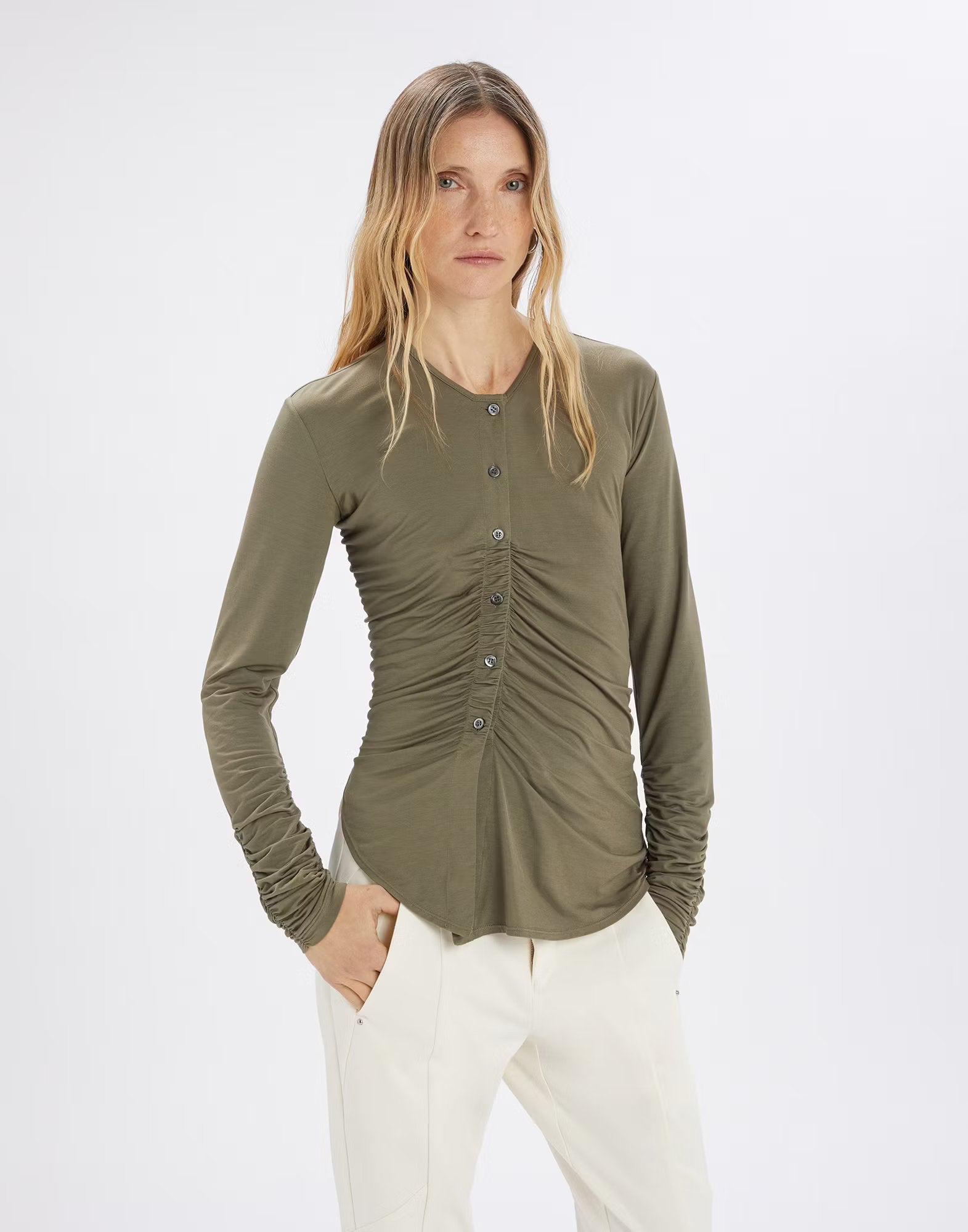 Sashai green cardigan