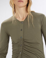 Load image into Gallery viewer, Sashai green cardigan
