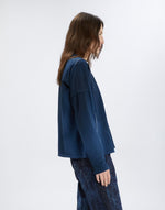 Load image into Gallery viewer, Serious blue top

