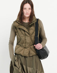 Spiffy green padded vest