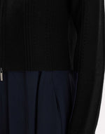 Load image into Gallery viewer, Tophat black cardigan
