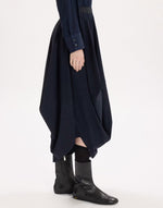 Load image into Gallery viewer, topple navy skirt
